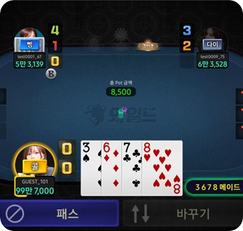 와일드바둑이